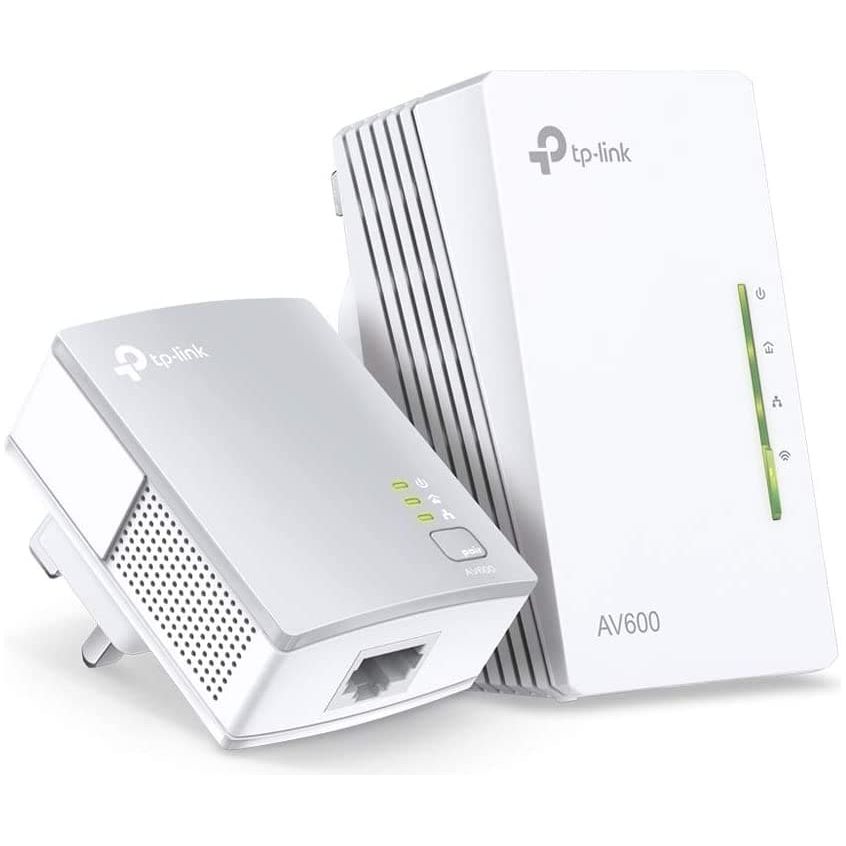 Buy TP-Link,TP-Link AV600 Powerline Adapter Wi-Fi Kit, Wi-Fi Booster/Hotspot/ Extender, Wi-Fi Speed up to 300Mbps, 2+1 Ports| N300 Mbps+AV600 Mbps plug and play - Gadcet.com | UK | London | Scotland | Wales| Ireland | Near Me | Cheap | Pay In 3 | Adapters